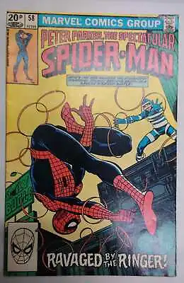 Buy Peter Parker, The Spectacular Spider-man #58 (1976) Fn Pence Copy Marvel • 4.95£