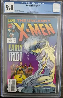Buy Uncanny X-men #314 - Cgc 9.8 - White Queen Appearance - Lee Weeks Cover • 78.15£