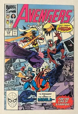 Buy The Avengers #316 1990 Marvel Comic Book • 1.91£