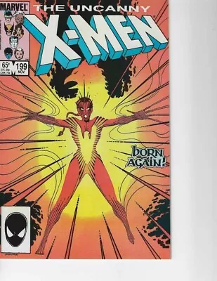Buy Uncanny X-Men #199 1st Appearance Of Rachel Summers 1963 Series Marvel • 14.30£