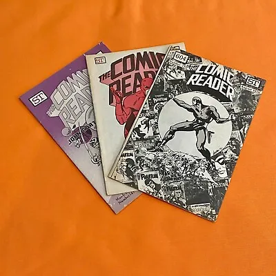 Buy Comic Reader Fanzine Lot - Daredevil Phantom Tarzan - Vg/fn Issues #134 138 141 • 20.11£