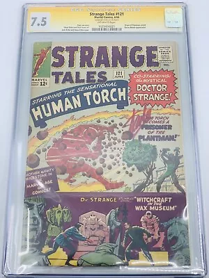 Buy Strange Tales #121 1964 CGC 7.5 SS Signature Series Signed Stan Lee Avengers • 1,044.55£