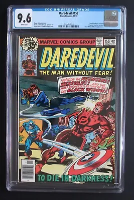 Buy Daredevil #155 Becky AVENGERS Black Widow Hercules Captain America Beast CGC 9.6 • 98.79£