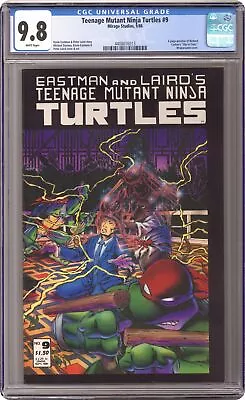 Buy Teenage Mutant Ninja Turtles #9 CGC 9.8 1986 4408016013 • 311.81£