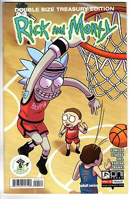 Buy Rick And Morty Double Sized Treasury #2 (2016) - Grade Nm - Eccc Variant! • 31.61£