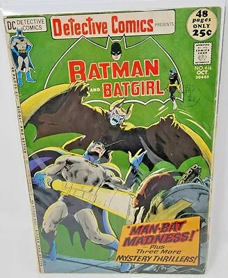 Buy Detective Comics #416 Man-bat Appearance *1971* 5.5 • 20.67£