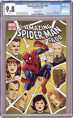 Buy Amazing Spider-Man #600C Romita Sr. 1:25 Variant CGC 9.8 2009 4391292021 • 98.83£