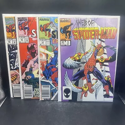 Buy Web Of Spiderman Lot Issue #’s 2 44 84 & 85. 4 Book Lot (A38)(1) • 11.85£
