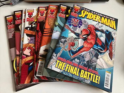 Buy Astonishing Spider-Man Marvel UK Bundle 8 Issues 93 94 95 96 97 98 99 100 Panini • 20£