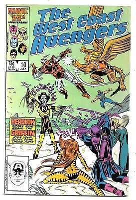 Buy The West Coast Avengers #10 FN (1986) Marvel Comics • 2.50£