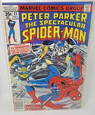 Buy Spectacular Spider-man #23 Moon Knight Appearance *1978* 9.2 • 18.92£