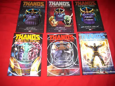 Buy Thanos Infinity Relativity Finale Siblings Confict Ending Hb Ogn Graphic Novel • 220£