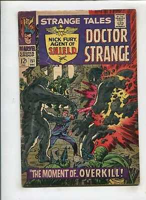 Buy Strange Tales #151 (2.5/3.0) 1st Steranko Comic At Marvel!! 1966 • 15.80£