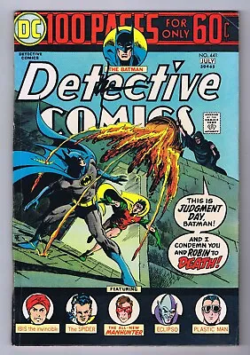 Buy Detective Comics #441  Signed W/COA Howard Chaykin 1974 DC Comics • 98.07£