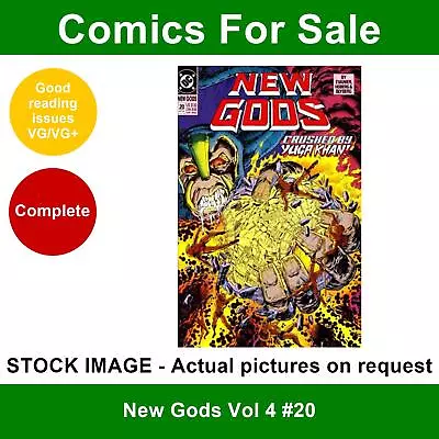 Buy DC New Gods Vol 4 #20 Comic - VG/VG+ 01 September 1990 • 2.99£