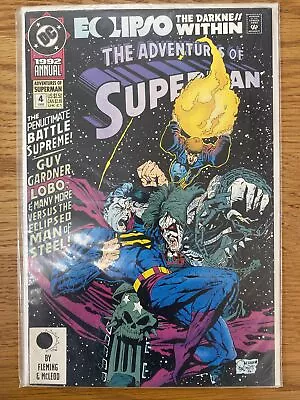 Buy Adventures Of Superman Annual #4 1992 Fleming / McLeod DC Comics • 0.99£