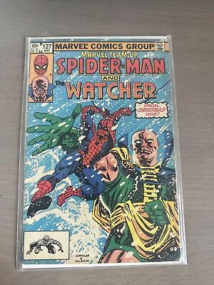 Buy Marvel Team-Up #127 CGC 9.8 White Pages SPIDER-MAN Watcher 1983 Captain America • 49.99£