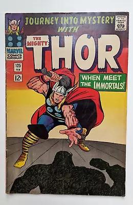 Buy Journey Into Mystery 125 THOR 1966 Immortals 3rd HERCULES LAST ISSUE Kirby • 39.97£