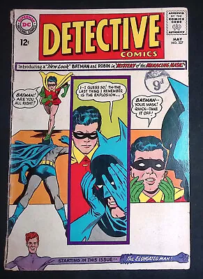 Buy Detective Comics #327 Debut Of Batman Costume With Yellow Chest Emblem VG • 69.99£