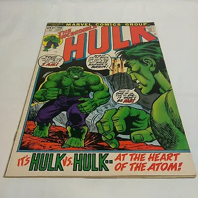 Buy 1972 The Incredible Hulk 20 Cent Number 156 Marble Comic Books • 118.30£