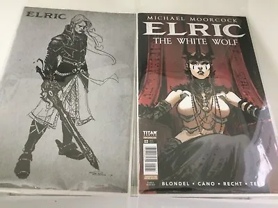 Buy ELRIC The White Wolf #1 & #2  | New NM | C & B Covers | M.Moorcook | Mylar Bag • 17.99£