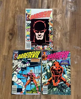 Buy Daredevil #236 #244 #272 Newsstand Comic Book Lot (Marvel Comics) • 11.89£