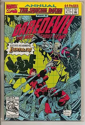 Buy Marvel Comics Daredevil Annual #8 1992 System Bytes VF • 2.25£
