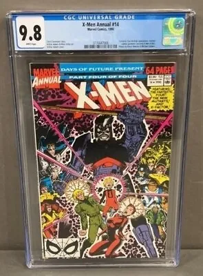 Buy Uncanny X-Men Annual #14 (1990, Marvel) 1st Cameo App. Of Gambit! CGC Graded 9.8 • 157.67£