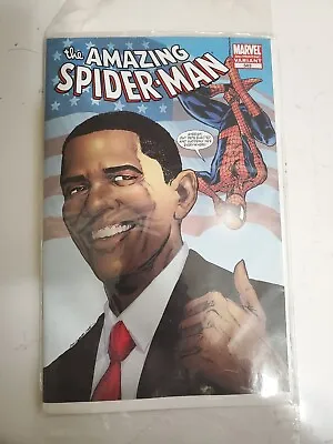 Buy The Amazing Spider-Man #583 Barack Obama Variant 3rd Printing Comic • 24.10£