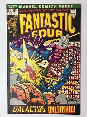 Buy Fantastic Four #122 (1972) Silver Surfer Vs. Galactus In 7.0 Fine/Very Fine • 30.37£