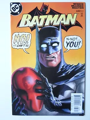 Buy Dc Comics Batman #638 2005 Red Hood Revealed To Be Jason Todd High Grade • 22.50£