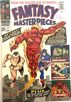 Buy Fantasy Masterpieces # 7.  February 1967.  68 Pages. Fn/vfn 7.0. Marvel Comics • 16.99£