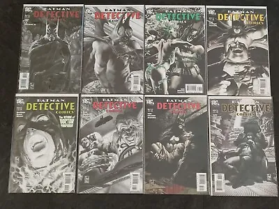 Buy Detective Comics #821 To #828 - DC 2006/2007 - Complete 8 Comic Run • 18.99£