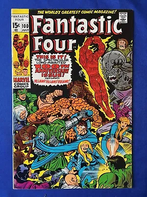 Buy Fantastic Four #100 FN/VFN (7.0) MARVEL ( Vol 1 1970) • 49£