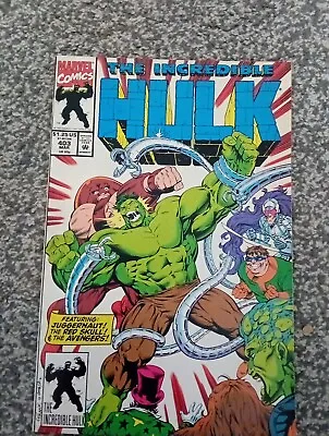 Buy Marvel Comics Incredible Hulk (Vol 2) #403. Peter David, Gary Frank. 1993 • 1.75£