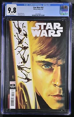 Buy Star Wars #41 CGC 9.8 David Marquez Luke Skywalker Cover A Marvel 2023 WP Graded • 35.57£