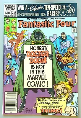 Buy Fantastic Four #238 ~ MARVEL 1982 ~ JOHN BYRNE Origin Of Frankie Raye VF/NM • 8.03£