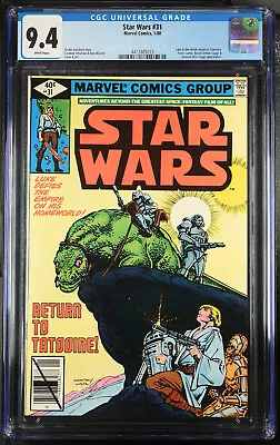 Buy Star Wars #31 CGC 9.4 White Pages • 47.97£