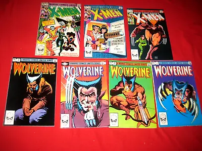Buy Wolverine 1 2 3 4 Limited Series Vol 1 Frank Miller Uncanny X-men 171 172 173 Nm • 350£