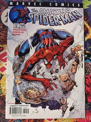 Buy Amazing Spider-Man 30 J Scott Campbell 1st Appearance Ezekiel Morlun VF/NM • 39.99£