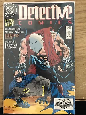 Buy Detective Comics 598 599 600 Blind Justice Excellent Condition Batman Dc 1989 • 30£