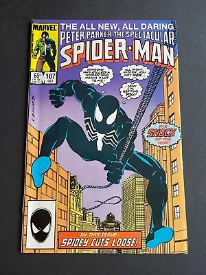 Buy Spectacular Spider-Man #107 - 1st Appearance Of Sin Eater (Marvel, 1985) NM • 11.12£