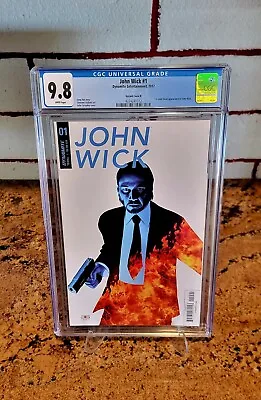 Buy John Wick #1 (d Variant Cover) Comic Book Cgc 9.8 Rare Scarce Htf Top Census • 357.50£