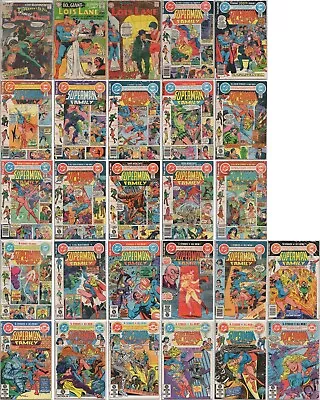 Buy The Superman Family #199 - 222 Lot Of 24 DC Comics Plus A Few Extras • 79.92£