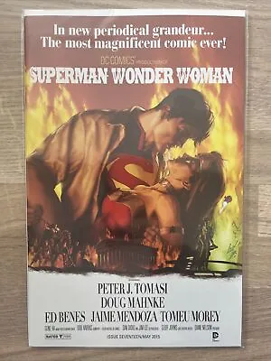 Buy DC Comics Superman Wonderwoman #17 Movie Poster Variant New 52 • 11.99£
