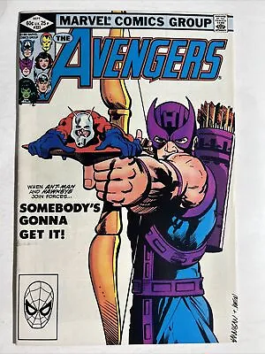 Buy Avengers #223 Classic Hawkeye & Ant-Man Cover 1982 MCU Movie Marvel Comics • 16£