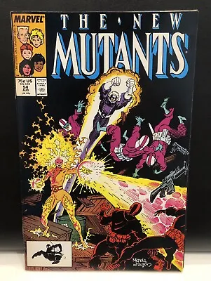 Buy New Mutants #54 Comic Marvel Comics • 1.98£
