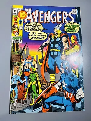 Buy Avengers #92 Last 15¢ Issue Kree-Skrull War Neal Adams Cover 1971 GLOSSY BEAUTY • 80.42£