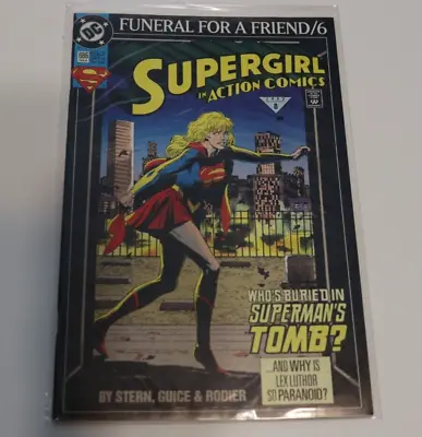 Buy Action Comics #686 Death Of Superman Crossover • 3.99£