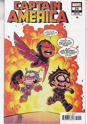 Buy Marvel Comics Captain America Vol. 8 #25 Jan 2021 Skotti Young Variant Fast P&p • 5.99£
